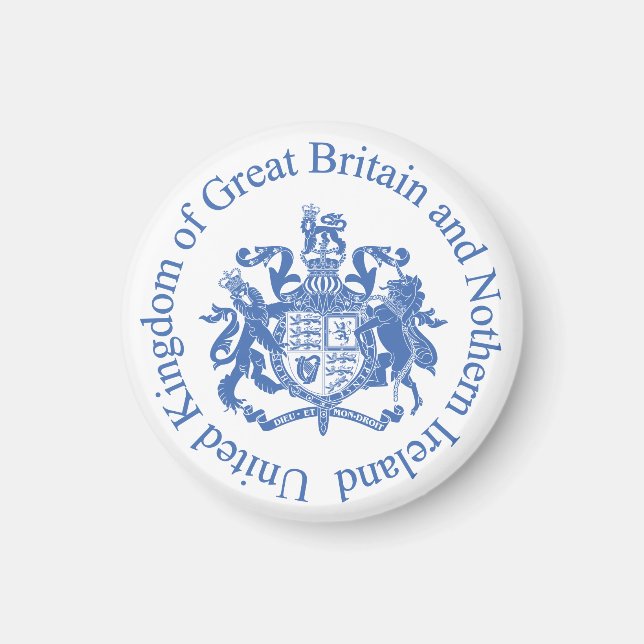 Förenade kungarikets jacka av arm magnet (Framsidan)