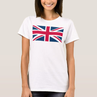 Förenade kungarikets nationella flagga t-shirt