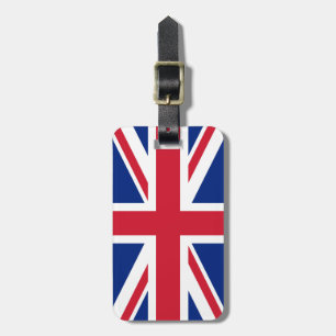 Förenade kungarikets Union Jack Flagga of British Bagagebricka