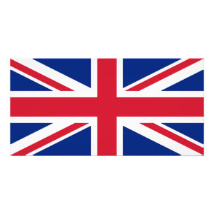 Förenade kungarikets Union Jack Flagga of British  Fototryck