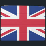 Förenade kungarikets Union Jack Flagga of British  iPad Skydd<br><div class="desc">Union Jack, ett tapearkiv med historiens trådar, fladdrar stolt, en symbol för en nation som har formats i enighet. Dess historia börjar 1606, när Skottlands Kung James VI gick över till den engelska tronen som Kung James I. För att hedra minnet av dessa två kungadömen beställde han en ny flagga...</div>
