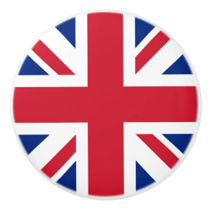 Förenade kungarikets Union Jack Flagga of British  Knopp