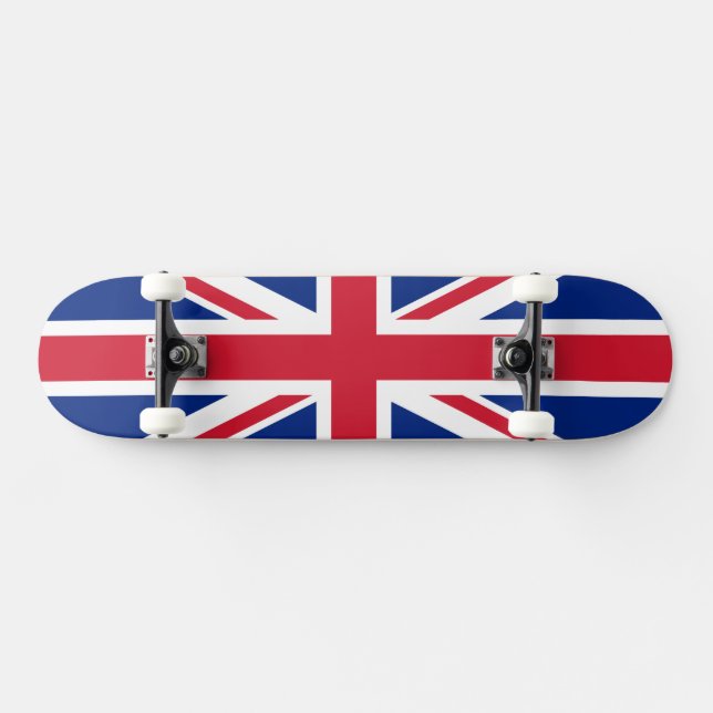 Förenade kungarikets Union Jack Flagga of British  Mini Skateboard Bräda 18,5 Cm (Horz)