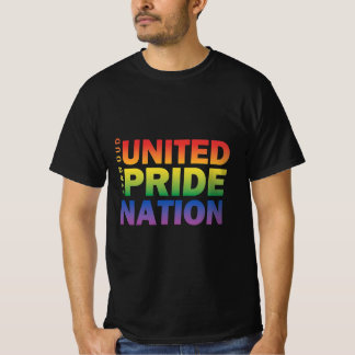 Förenade Pridets starka nation T Shirt