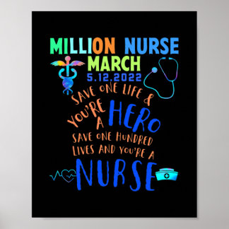 Förenade sjuksköterskor mars 12 miljoner sjuksköte poster