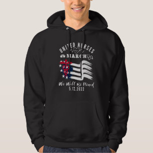 Förenade sjuksköterskorna mars 12 maj 2002 hoodie