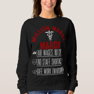 Förenade sjuksköterskorna mars 12 maj 2002 t shirt
