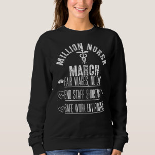 Förenade sjuksköterskorna mars 12 maj 2002 t shirt