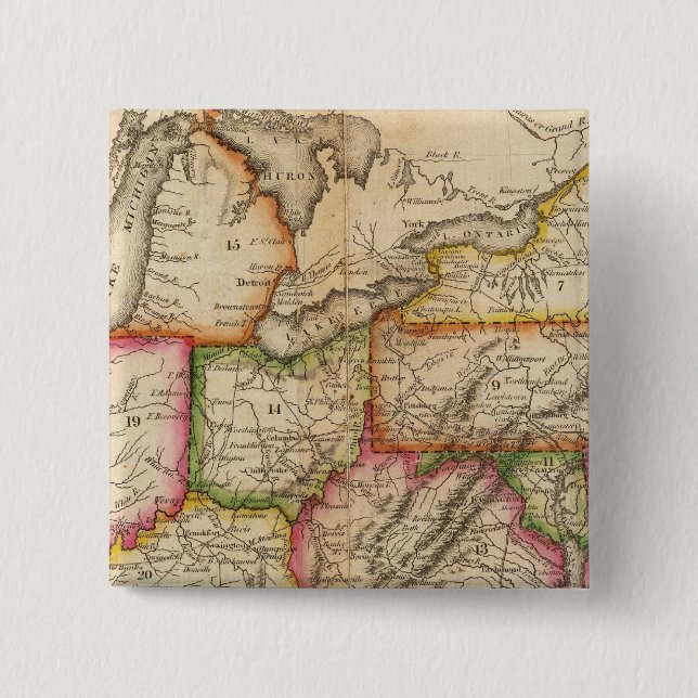 Förenade Stater 11 Knapp (Framsida)