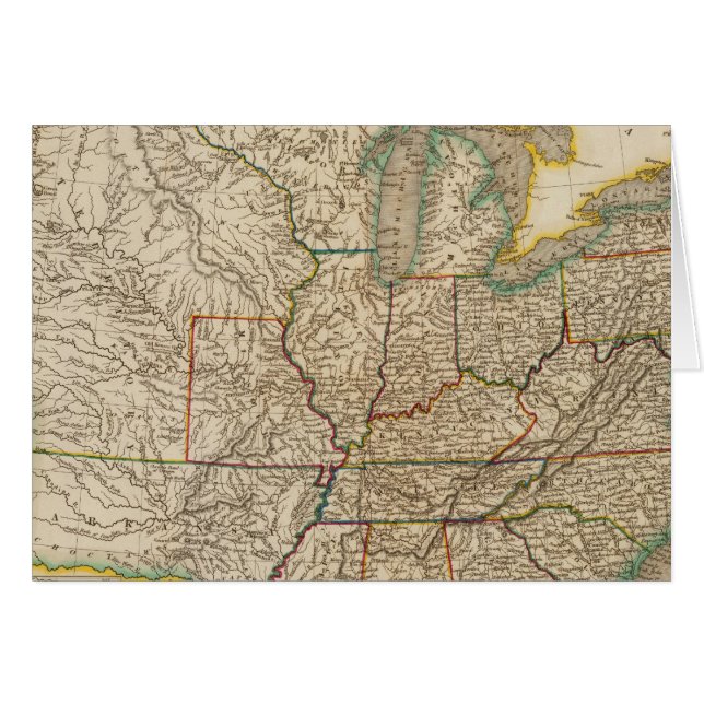 Förenade Stater 12 Hälsningskort (Framsidan Horizontal)