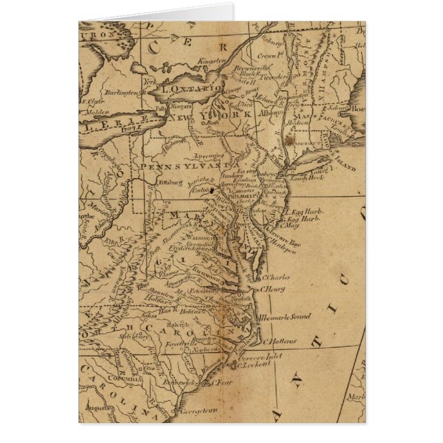 Förenade Stater 15 Hälsningskort (Framsidan)