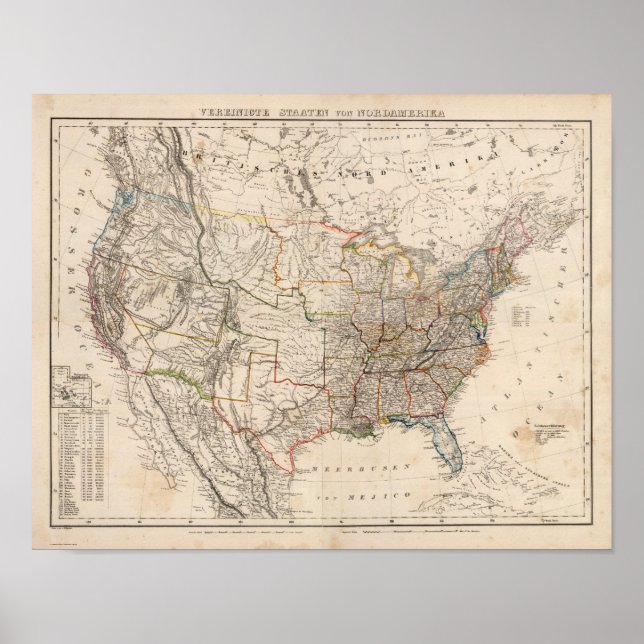 Förenade Stater 15 Poster (Framsidan)