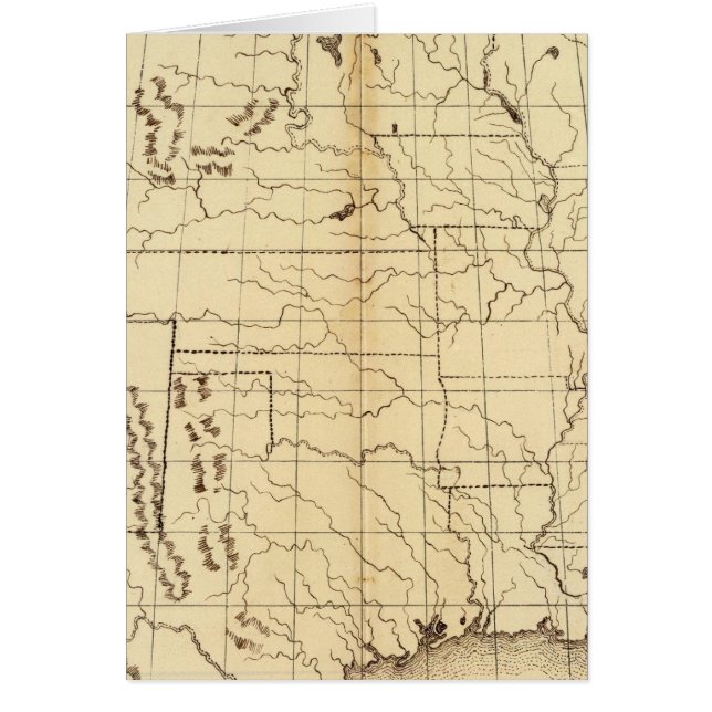 Förenade Stater 17 Hälsningskort (Framsidan)