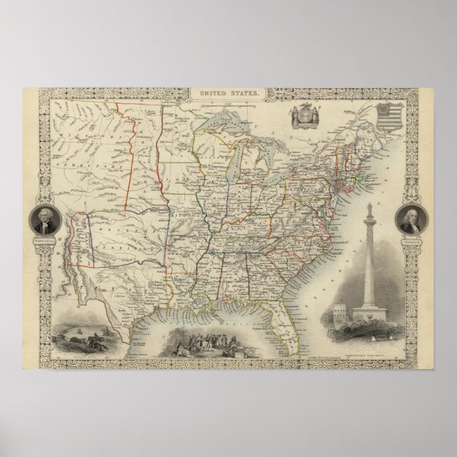 Förenade Stater 19 Poster (Framsidan)