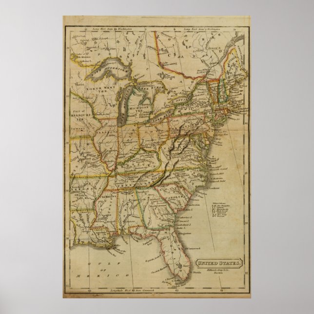 Förenade Stater 2 Poster (Framsidan)