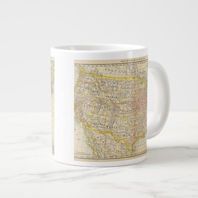 Förenade Stater 4 Jumbo Mugg (Framsida höger)