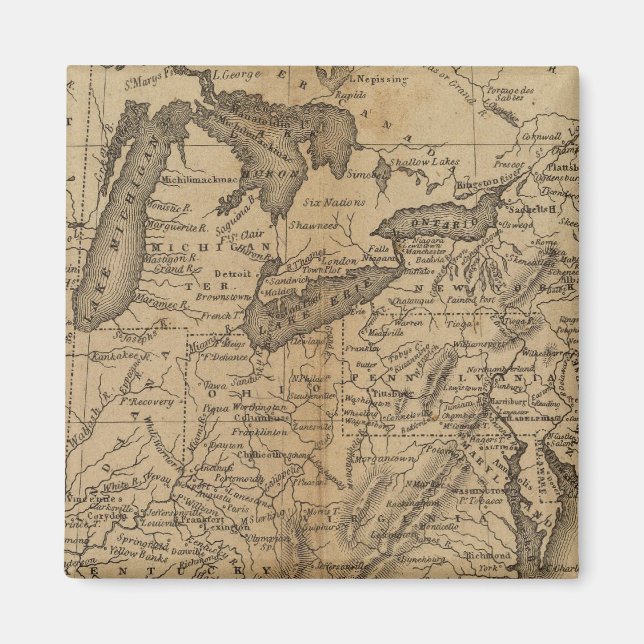 Förenade Stater 5 Magnet (Framsidan)