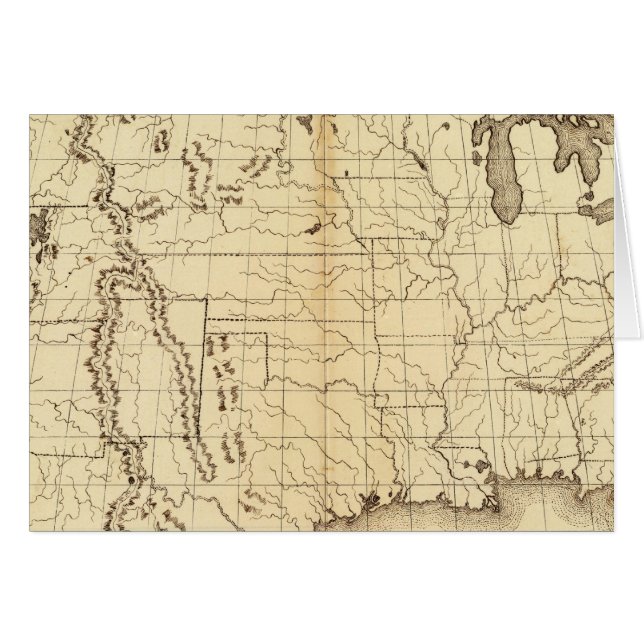 Förenade Stater 6 Hälsningskort (Framsidan Horizontal)