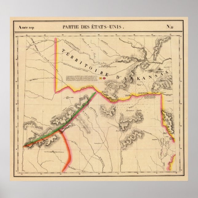 Förenade Stater, Amerika 55 Poster (Framsidan)