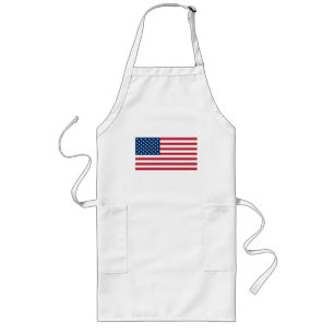 Förenade Stater Apron Långt Förkläde