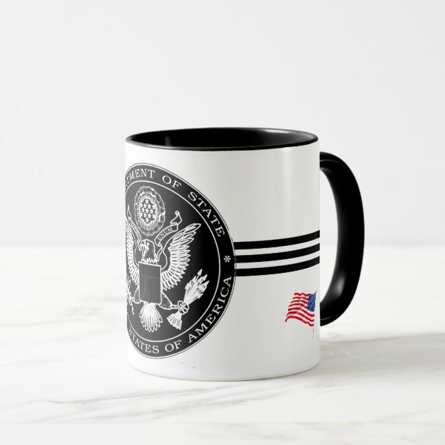 Förenade Stater Department of State Mugg (Framsida höger)