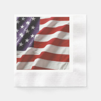 Förenade Stater Flagga Pappersservett