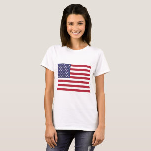 Förenade Stater Flagga Tee Shirt