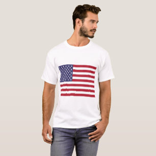 Förenade Stater Flagga Tee Shirt