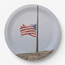 Förenade Stater Flagga vid halv mast (USA)