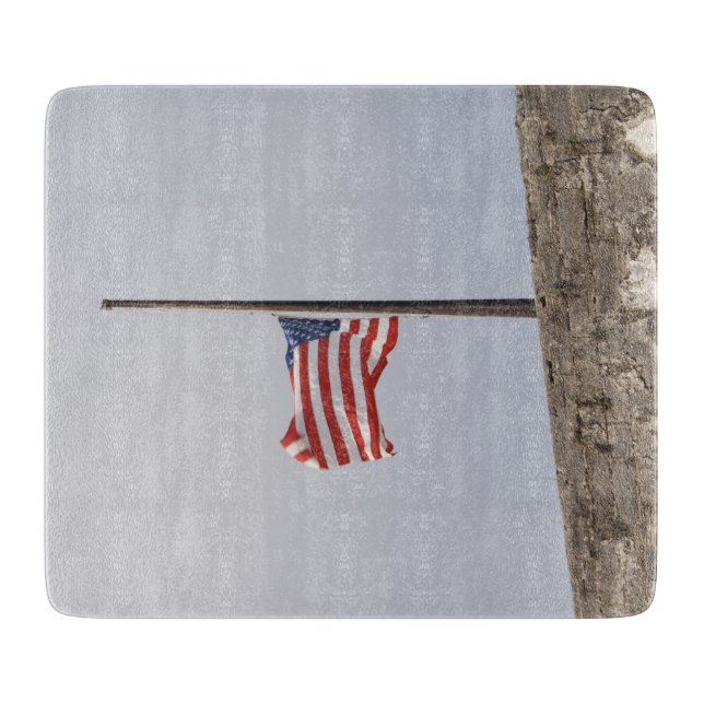 Förenade Stater Flagga vid halv mast (USA) (Framsidan)