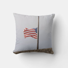 Förenade Stater Flagga vid halv mast (USA) Kudde