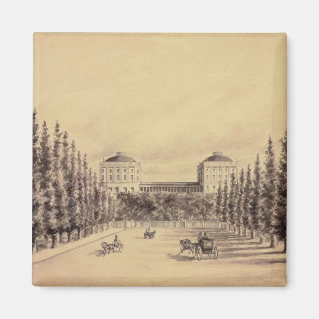 Förenade Stater Huvudstad från Pennsylvania Avenue Magnet (Framsidan)