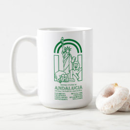 Förenade Stater i Andalusien Kaffemugg