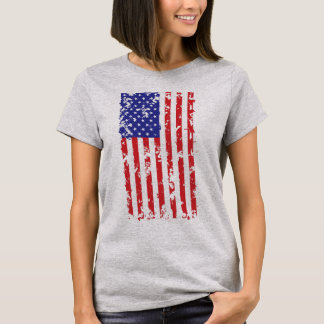 Förenade Stater i Flagga i det nordöstra Mönster T Shirt