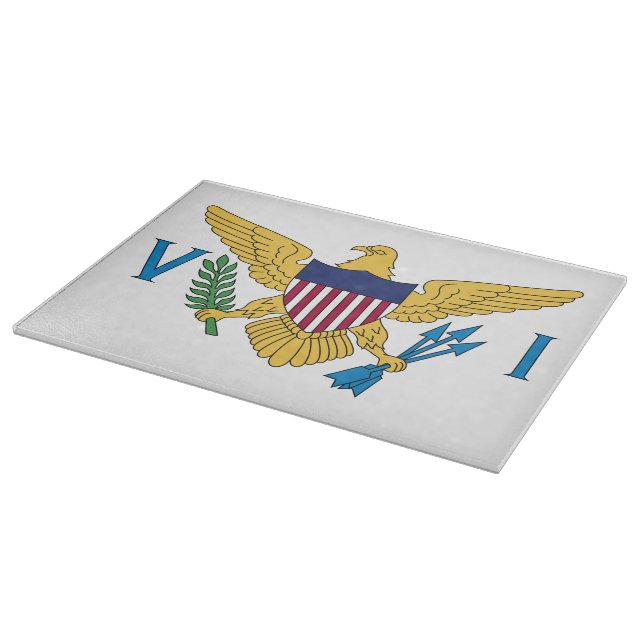 Förenade Stater-Jungfruöarna Flagga (Hörn)