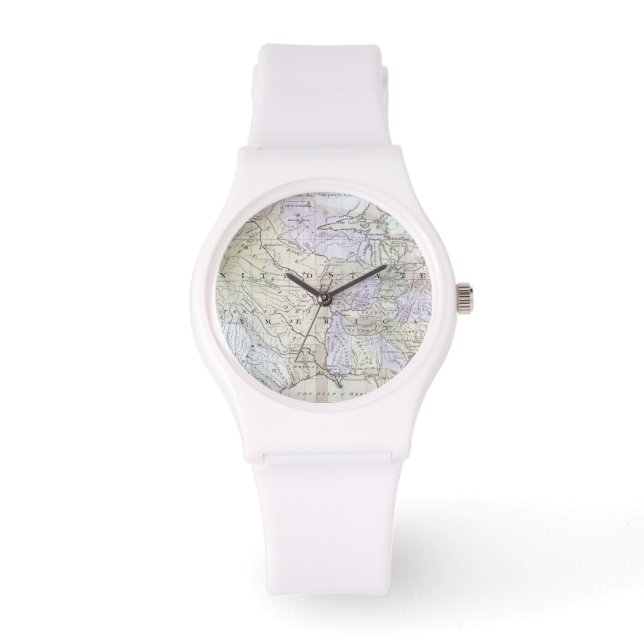 FÖRENADE STATER KARTA, c1812 Armbandsur (Framsida)