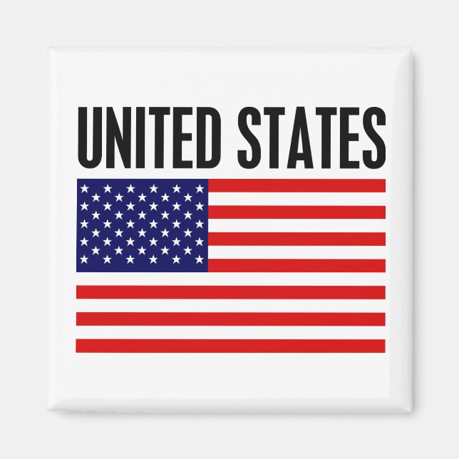 Förenade Stater Magnet (Framsidan)