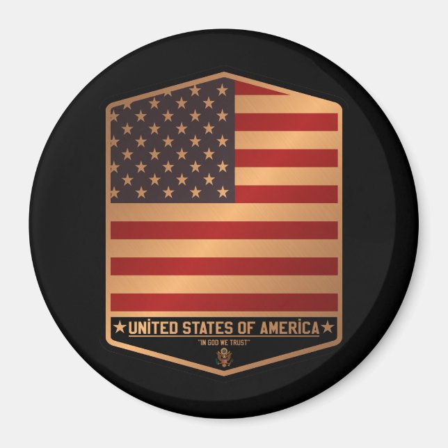 Förenade Stater Magnet (Framsidan)