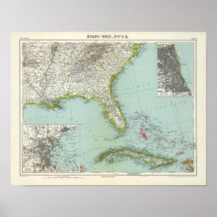 Förenade Stater och Bahamas Poster