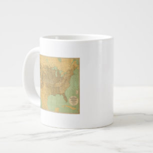 Förenade Stater och territorier Jumbo Mugg