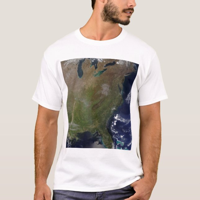 Förenade Stater Öster Kusten 2 Tee Shirt (Framsida)