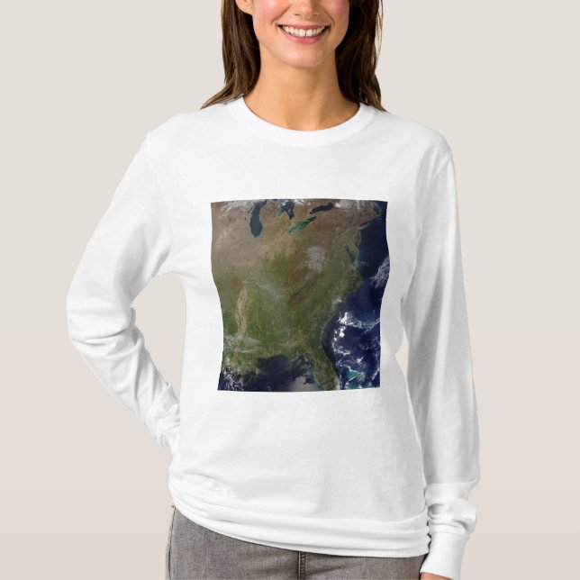 Förenade Stater Öster Kusten 2 Tee Shirt (Framsida)