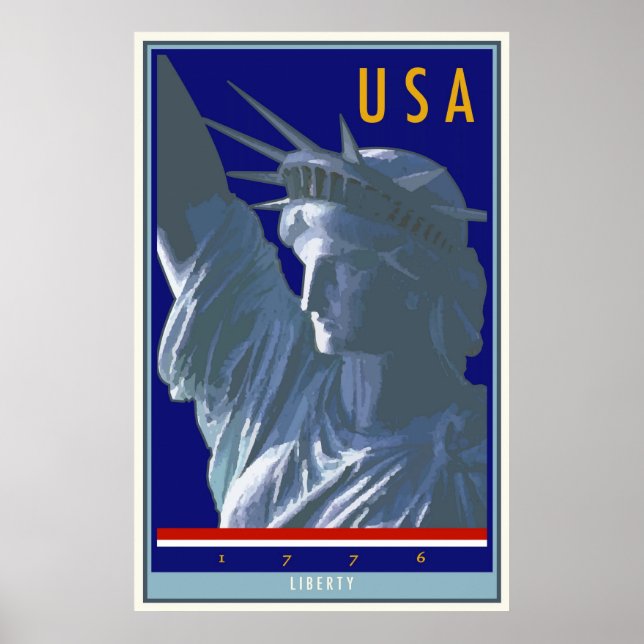 Förenade Stater Poster (Framsidan)
