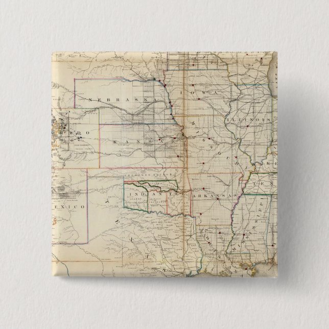 Förenade Stater, territorier Knapp (Framsida)