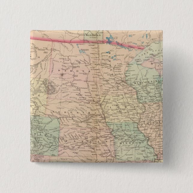 Förenade Stater, territorier Knapp (Framsida)