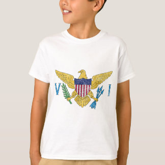 FÖRENADE STATER VIRGIN ÖARNA FLAGGA SAINT CROIX T SHIRT