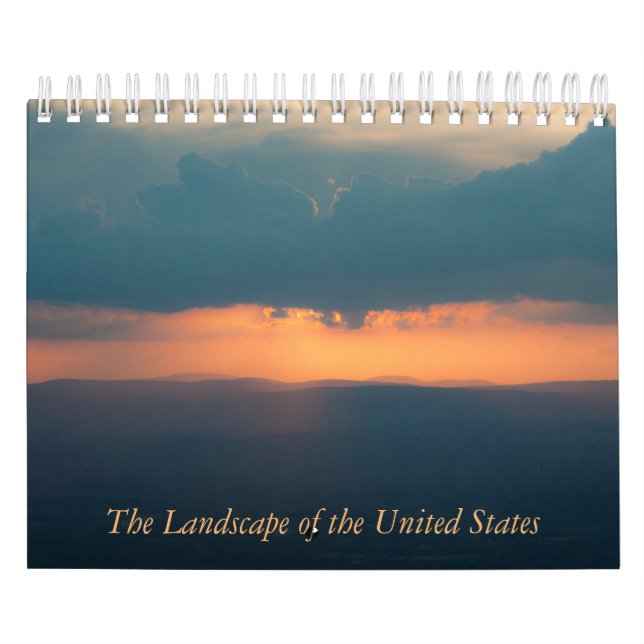 Förenade Staternas landskap Kalender (Omslag)