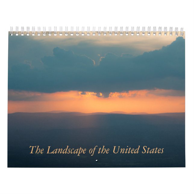 Förenade Staternas landskap - muskelkalendern Kalender (Omslag)