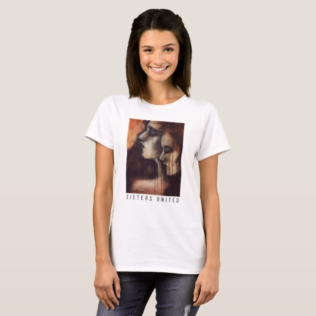 Förenade systrar t-shirt (Hel framsida)