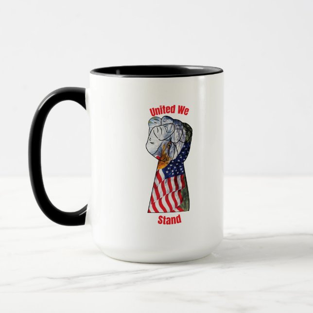 FÖRENADE VI STAND MUGG (Vänster)